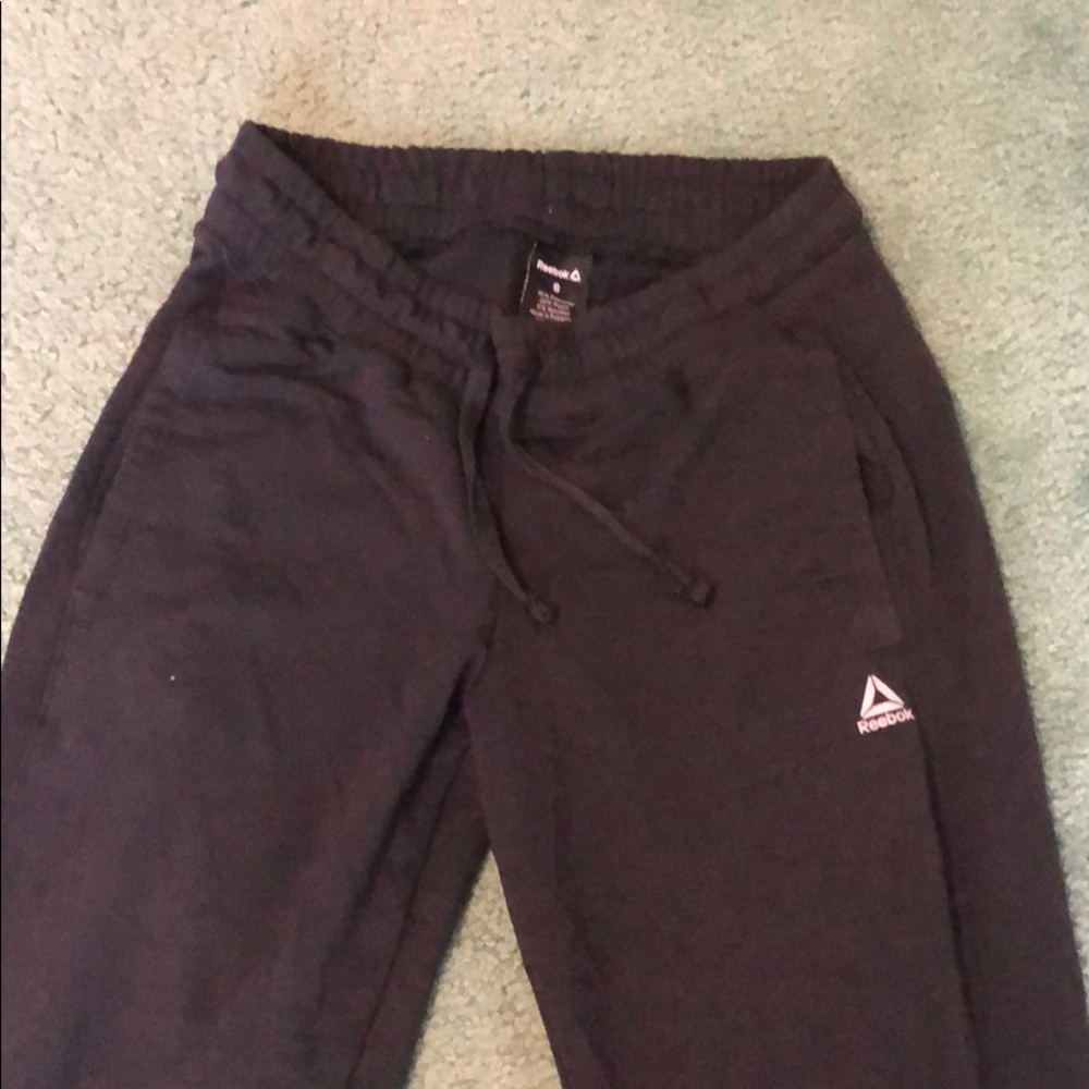 Reebok black sweatpants